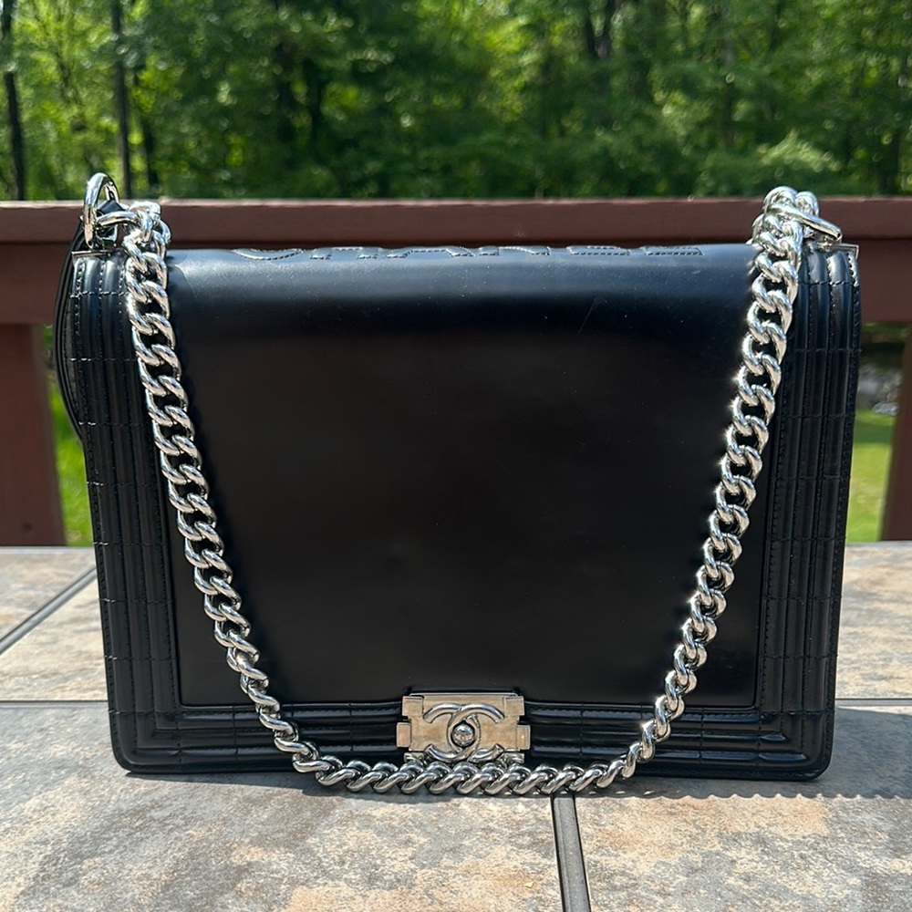 SOLD!!!!! Chanel XL Reversal Boy Bag